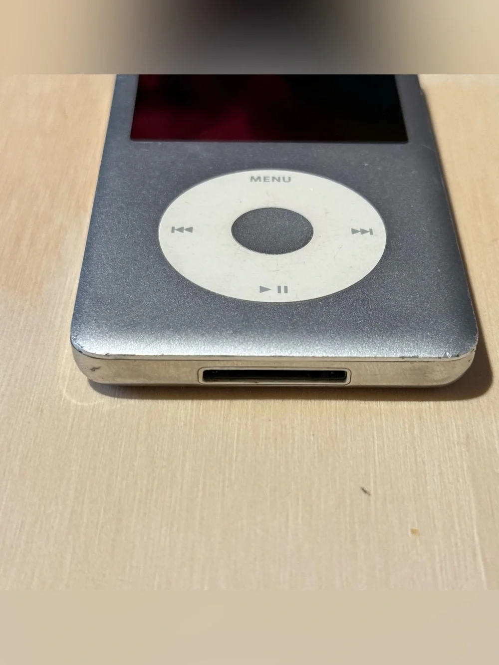 iPod Model:A1238 6thGEN 80GB Silver Tested Good w/12254-Song-Charg Read Info Blw